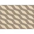 thumbnail image 1 of Ahgly Company Machine Washable Indoor Rectangle Transitional Wheat Beige Area Rugs, 7' x 9', 1 of 7
