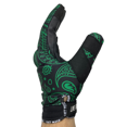 thumbnail image 2 of Gants de Moto Fast Mask Noirs avec Motif Cachemire Vert, 2 of 4