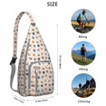 thumbnail image 2 of Pet Lover's Vintage Cat Sling Bag - Floral Cat Design Shoulder Backpack (Organized Multi-Pocket, Stylish & Functional), 2 of 4