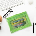 thumbnail image 5 of Dvruxg 2 Pcs Trousse à Crayons, Trousse à Crayons Trois Trous avec Fermeture Éclair Unique, Sac de Rangement de Documents en PVC Transparent, Grande Capacité Trousse à Crayons avec Fermeture Éclair, Trousse à Crayons Transparente, 5 of 5