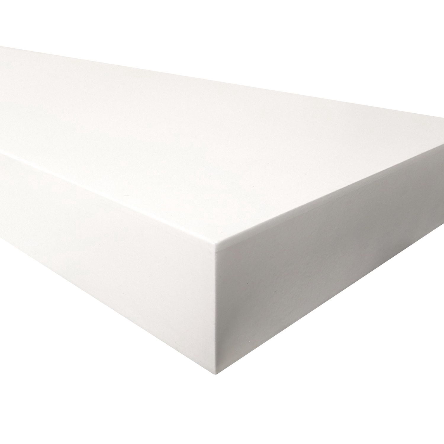 Hometrends 18 inch White  Floating Shelves - 2 PC Set
