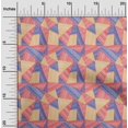 thumbnail image 2 of oneOone Velvet Dark Beige Fabric Tribal Sewing Craft Projects Fabric Prints By Yard 58 Inch Wide, 2 of 4