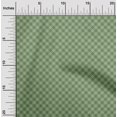 thumbnail image 2 of oneOone Rayon Light Green Fabric Check Fabric For Sewing Printed Craft Fabric By The Yard 56 Inch Wide, 2 of 4