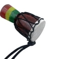 thumbnail image 4 of EeaseCA Wooden Classic Drummer Mini Djembe Percussion African Hand Drum Gift For Music Fan, 4 of 6