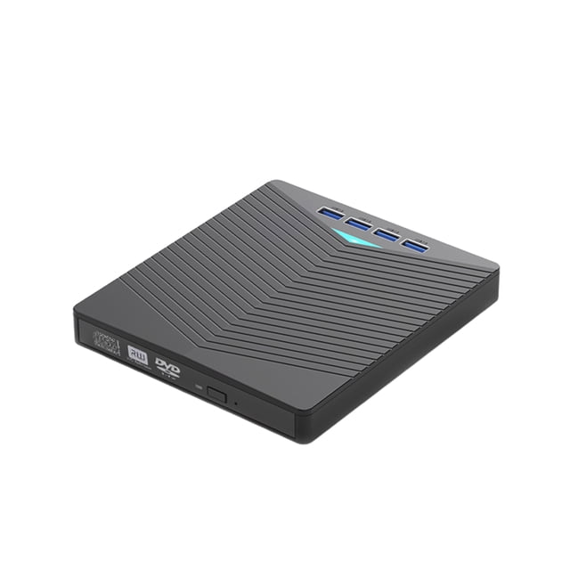 QualitChoice Portable External Cd Dvd Burner High-speed Read And Support 120MM Disc CD And Other Formats Disc Blu-ray recording