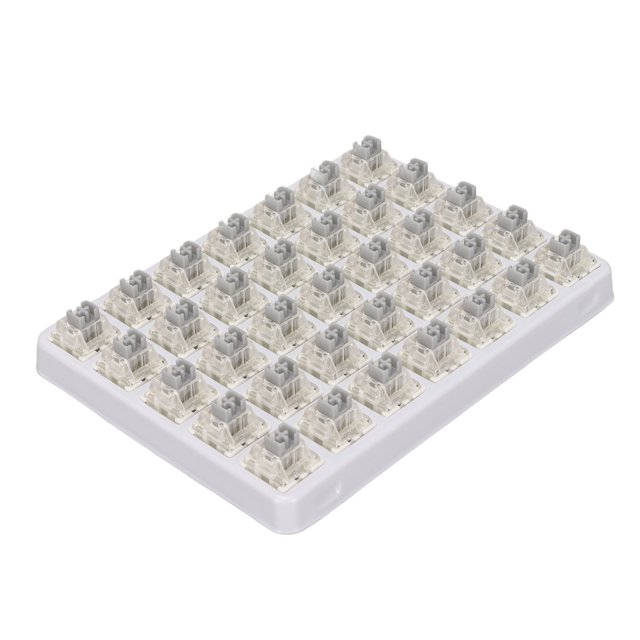 Commutateur de Clavier, Arbre de Clavier Mécanique à 3 Broches Facile à Installer Utiliser Anti-Poussière Linéaire pour Clavier Mécanique à Ressort Unique