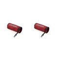 thumbnail image 1 of QualitChoice Universal Large Capacity Drum Stick Storage Bag Portable Reusable Drumstick Organizer Oxford Cloth Holder Pouch Red 2PCS, 1 of 6