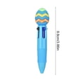 thumbnail image 4 of Tarmeek 4-Color Pens Ballpoint, 5 Pcs 4 Colors Cute Multicolor Retractable Pens, 0.8mm Smooth Drawing Pens with Bunny Egg Design Ballpoint Pens, Ballpoint Pens for Office, 4 of 7