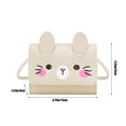 thumbnail image 3 of Btomtd Small And Cute Mini Western-style Children's Coin Purse, White, 3 of 6