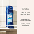 thumbnail image 3 of Suave Men Face & Body Wash, Refreshing Body Cleanser for Moisturized Skin, With an All day Fresh Scent 532ml, 3 of 5