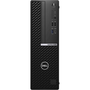 Dell OptiPlex 5080 SFF Desktop Computer, Intel Core i5-10500, 16GB DDR4 RAM, 256GB NVMe SSD, Wireless Keyboard & Mouse, Windows 11 Pro.