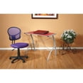 thumbnail image 2 of Mesh Task Office Chair in Purple Fabric by OSP Home Furnishings, 2 of 5