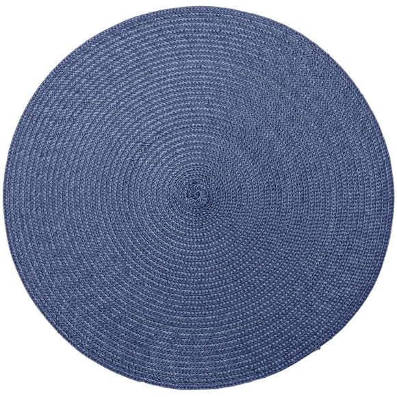 Hometrends Round Solid Woven Placemat