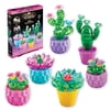 Crystal Gem Creations Jewel Succulents Kit by RoseArt, 175 Pieces, Great for Adults, Tweens and Children Ages 8+