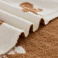 thumbnail image 4 of Holiday Time Cozy Throw Gingerbread, 4 of 9