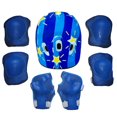 thumbnail image 1 of Ensemble de 7 Pcs pour Tout-Petits Filles Garçons, Casque de Protection Genouillères Coudières Protège-Poignets pour Cyclisme Patin Vélo, 1 of 6