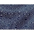 thumbnail image 4 of oneOone Viscose Jersey Fabric Leaves & Swirl Block Printed Fabric 1 Yard 60 Inch Wide, 4 of 5