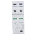 thumbnail image 1 of Surge Protector Protective Device, 2P Modular Design Surge Arrester Device 1000V DC  for On Load Electrical Equipment for Photovoltaic Power Generation System, 1 of 7