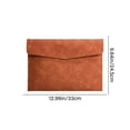 thumbnail image 3 of Leodye Magnetic Lock Leather File Bag - A4 Briefcase for Business, 3 of 6