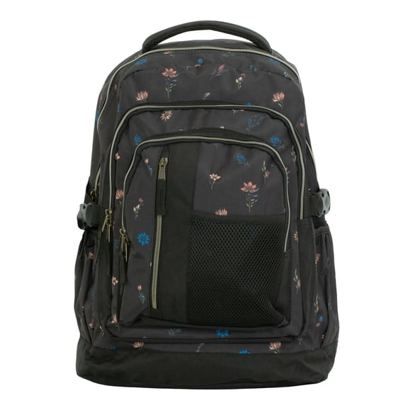 Jetstream Floral School Backpack with Laptop Compartment, Back Pack