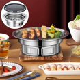 thumbnail image 1 of kurtrusly Korean Charcoal Barbecue Grill Portable Charcoal Stove Without Net Rack, 1 of 8