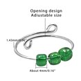 thumbnail image 3 of RKSTN Bagues pour Femmes, Bobine Unique, Perles Rotatives, Perles Anti-Anxiété, Adaptées pour Mariage, 3 of 5