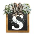 thumbnail image 1 of Last Name Front Door Wreath Front Door Porch Decoration for for Home Blessings Spring Parties, 1 of 2