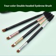 thumbnail image 5 of WIFKLSIIPG Eyebrow Double Ended Flat AngLED Eyeliner Eyeshadow Make up Brow Mascara Brush, 5 of 5