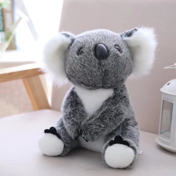 Riforla Kids Plush Soft Toy Stuffed Animal Koala Bear Stuffed Animal Soft Toys Can Be Machine Washable Cute Koala Toys Are Comfortable for Children Dolls & Accessories A