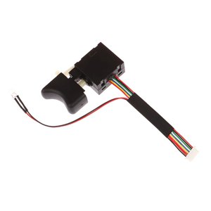 DC Perceuse électrique anti-poussières Contrôle de vitesse Bouton poussoir Trigger Commutateur de clé électrique 0.2A 42V Interrupteur sans fil