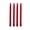 Red-A, variant on Lksixu 4 Pack Taper Candles Set, 10 inch Paraffin Wax Spiral Taper Candles, Dripless Unscented and Smokeless Dinner Candle Long Burning Tall Candlesticks for Wedding Party and Home
