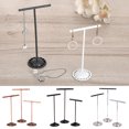 thumbnail image 2 of Transemion 3 Pieces/Set Jewelry Display Stand T-shaped Holder Bangle Headband Rack Earring Organizer Dresser Shop Showcase Bronze, 2 of 6