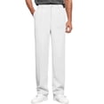 thumbnail image 1 of Pantalon Décontracté pour Homme Coupe Ajustée Extensible Confortable Pantalon Habillé Léger Tenue de Bureau Formelle Jambe Droite Classique Polyvalent Quotidien, 1 of 4