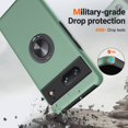 thumbnail image 5 of KOMI for Google Pixel 7 Case, Slim Fit Shockproof Protective Case for Pixel 7, Military-Grade Drop Protection with Ring Kickstand [Magnetic Car Mount Feature] Case for Google Pixel 7-Alpine Green, 5 of 5