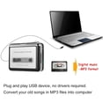 thumbnail image 2 of Convertisseur de Cassette USB Cassette Tape-to-MP3 en Lecteur de Musique Audio HiFi de Qualité Sonore pour Ordinateur avec Écouteurs, 2 of 7