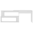 thumbnail image 3 of vidaXL Corner Desk White 200x50x76 cm Engineered Wood, 3 of 4