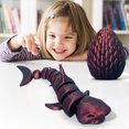 thumbnail image 1 of Birdeem Fish Tank Decorations, Fish Tank Decoration, Sharks Ornament Fish Tank Coffee Table Ornament All Joint Movable Standing Small Gift, Shark Tank Products, 1 of 5