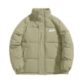 thumbnail image 1 of MASRIN Running Jacket  Womens Basic Hoodie Jackets Solid Color Zip Up Hooded Coats with Pockets Plus Size Loose Outwear Sweatshirts Sweater Stone, 1 of 4