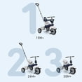 thumbnail image 4 of smarTrike Lollipop 3-in-1 Trike - Bleu, 4 of 7