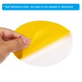 thumbnail image 4 of Unique Bargains 6' Round Floor Sticker Classroom Spot Marker Adhesive Waterproof Vinyl Line Up Sign Light Yellow 30 Pack, 4 of 7