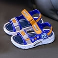 thumbnail image 3 of IUJSOY Kid Sandals Boy Summer Open Toe Sports Sandals Adjustable Straps for Toddler Little Big Kid, 3 of 8