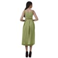 thumbnail image 3 of Moomaya Robes Asymétriques Femmes Décontractées Longues Sans Manches Robes de Soirée, 3 of 4