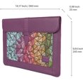 thumbnail image 2 of Top Grain Leather MacBook Bag - Laptop Sleeve for MacBook Pro and MacBook Air - 14 Inch - 13.3 Inch - 13 Inch -, 2 of 5