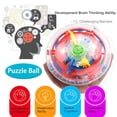 thumbnail image 2 of Jindong Children's Intelligence MazeCube UFO UFO Three UFOBall Small Pass 75Levels Toy, 2 of 8