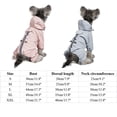 thumbnail image 4 of Waterproof Adjustable Dog Raincoat Reflective Dog Rain Jacket With Hoodie Lightweight Dog Rain Coat Dog Poncho Slicker For Small Medium And Large Dogs L As shown, 4 of 6