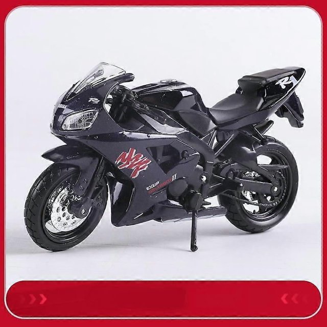 Vett Yamaha YZF-R1 1:18 Motorcycle Model Toy Motorcycle with Base