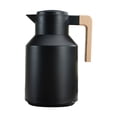 thumbnail image 2 of Insulation pot,Pot With Wood Handle Water Kettle Wood Handle Water Thermal Carafe Thermal Coffee Carafe With Wood Handle Carafe Pot 1l Thermal Coffee Tea Carafe Cold Carafe Walled Thermal, 2 of 6