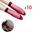 thumbnail image 1 of transemion Bas Courts Transparents Ultra-Fins pour Femmes, 1 of 1