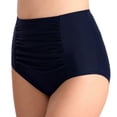 thumbnail image 1 of MesaSe Women‘s High Waisted Bikini Bottoms Tummy Control Swimsuit Bottoms Ruched Full Coverage Swim Bottom High Rise, 1 of 4
