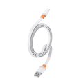 thumbnail image 1 of CB33 USB-A Cable USB-A To Type-C A-l Micro Charging Cable 3A Fast Charge Cable For Hard Drive PD Docking Station Cell Phone White lighting head, 1 of 5